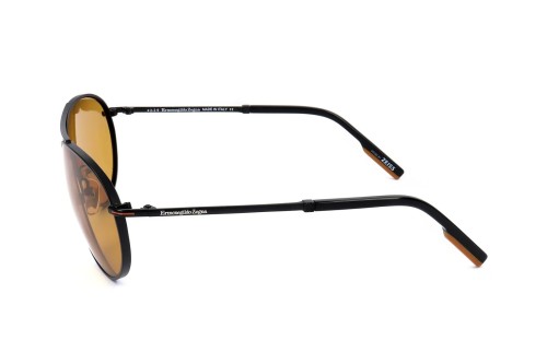 Zegna EZ0139 - 02E - 62 Occhiali da sole Black Pilot (Aviator)