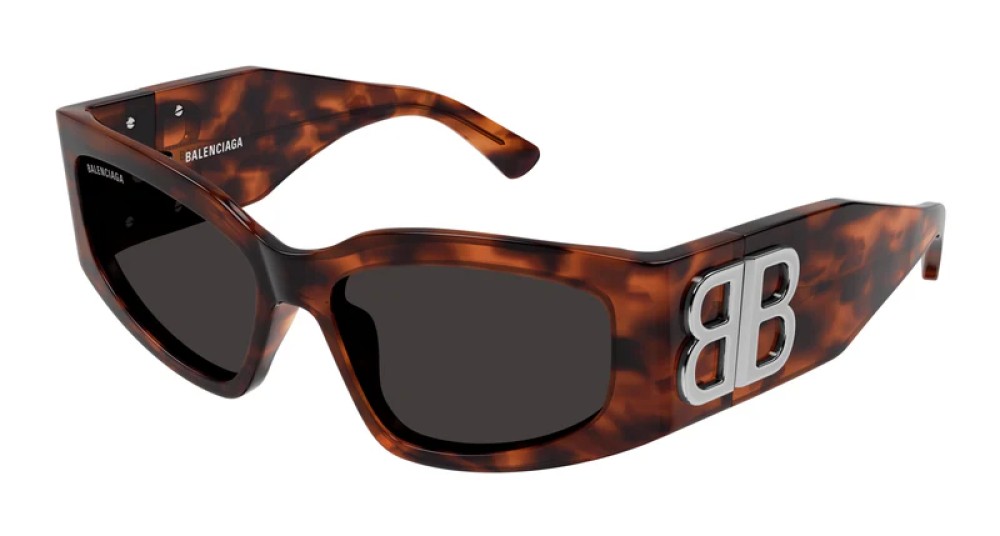 Balenciaga BB0321S - 003 - 57 Occhiali da sole Havanna Cat Eye