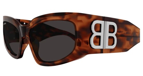 Balenciaga BB0321S - 003 - 57 Occhiali da sole Havanna Cat Eye