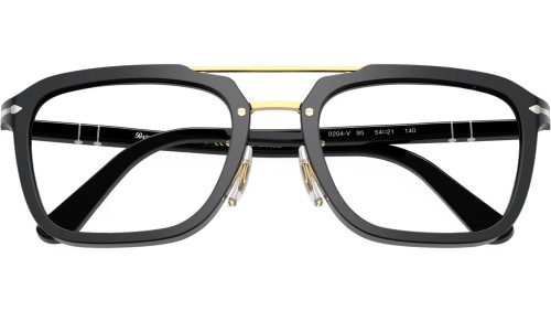 Persol PO0204V - 95 - 54 Montature ottiche Black Pilot (Aviator)