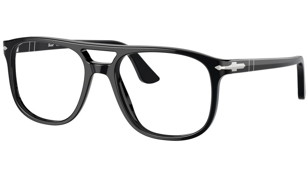 Persol PO3329V - 95 - 54 Montature ottiche Black Pilot (Aviator)