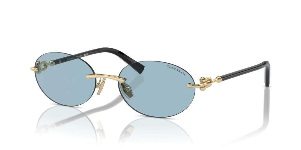 TIFFANY & CO. TF3104D - 602180 - 56 Occhiali da sole Gold Oval