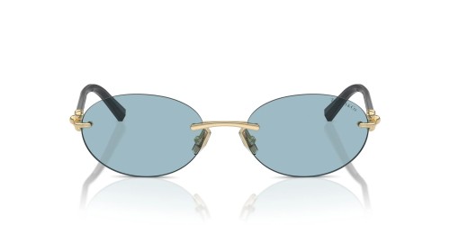 TIFFANY & CO. TF3104D - 602180 - 56 Occhiali da sole Gold Oval