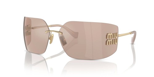 MIU MIU MU 54YS - ZVN20F - 80 Occhiali da sole Gold Shield