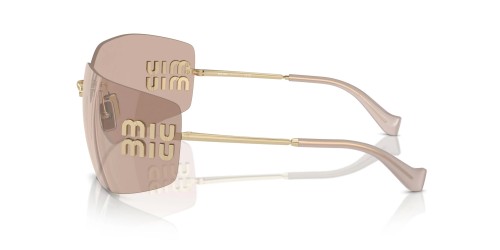 MIU MIU MU 54YS - ZVN20F - 80 Occhiali da sole Gold Shield