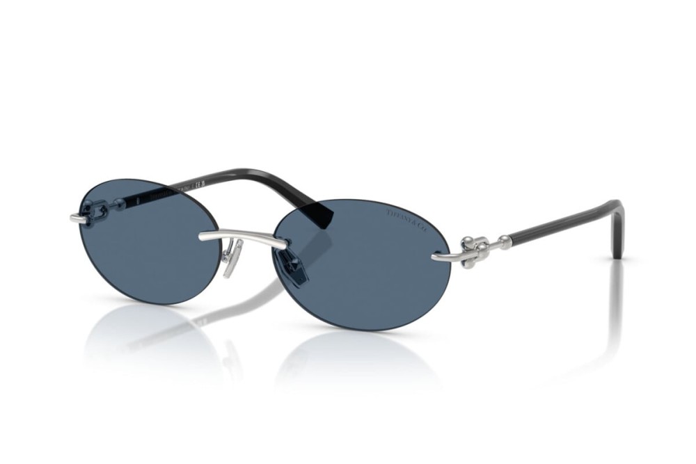 TIFFANY & CO. TF3104D - 600180 - 56 Occhiali da sole Silver Oval