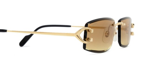 Cartier CT0465S - 004 - 56 Occhiali da sole Gold Square