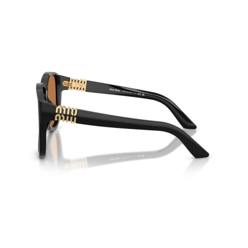 MIU MIU MU A08S - 16K90Q - 61 Occhiali da sole Black Pilot (Aviator)