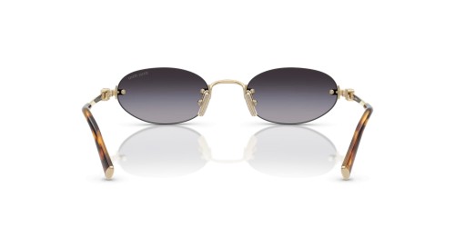 MIU MIU MU A54S - ZVN5D1 - 51 Occhiali da sole Gold Oval