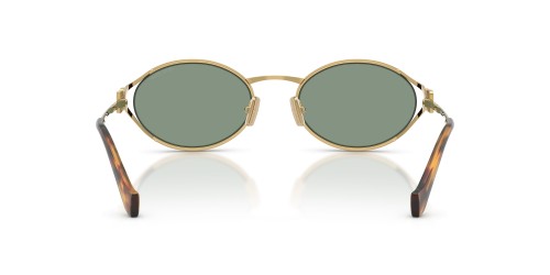 MIU MIU MU 52YS - 5AK04M - 54 Occhiali da sole Gold Oval