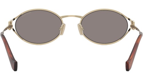MIU MIU MU 52YS - ZVN80Q - 54 Occhiali da sole Gold Oval