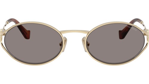 MIU MIU MU 52YS - ZVN80Q - 54 Occhiali da sole Gold Oval