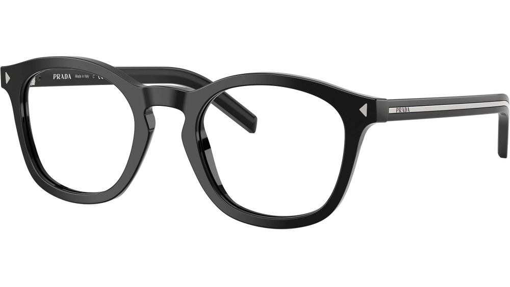 PRADA PR C04V - 16K1O1 - 51 Montature ottiche Black Pillow (Rounded)