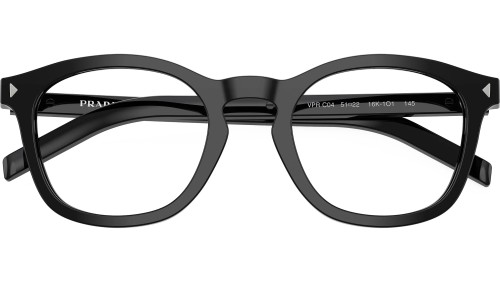 PRADA PR C04V - 16K1O1 - 51 Montature ottiche Black Pillow (Rounded)