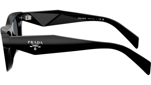 PRADA PR C06S - 16K70B - 50 Occhiali da sole Black Pillow (Rounded)