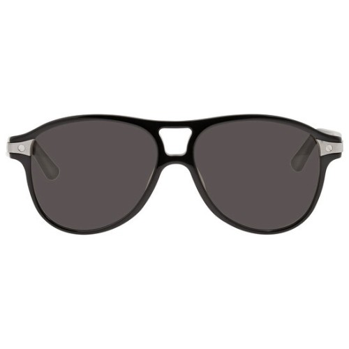 Cartier CT0081S - 002 - 56 Occhiali da sole Dark Blue Pilot (Aviator)
