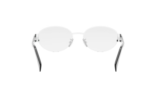 Celine CL50140U - 016 - 53 Montature ottiche Silver Oval