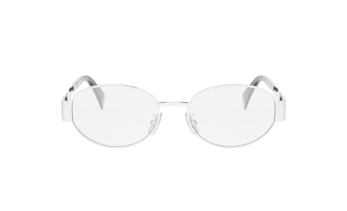 Celine CL50140U - 016 - 53 Montature ottiche Silver Oval