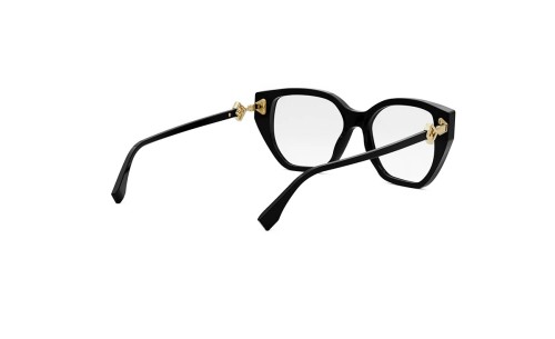 Fendi FE50100I - 001 - 53 Montature ottiche Black Cat Eye