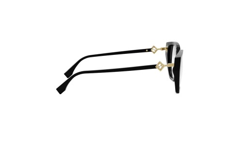 Fendi FE50100I - 001 - 53 Montature ottiche Black Cat Eye