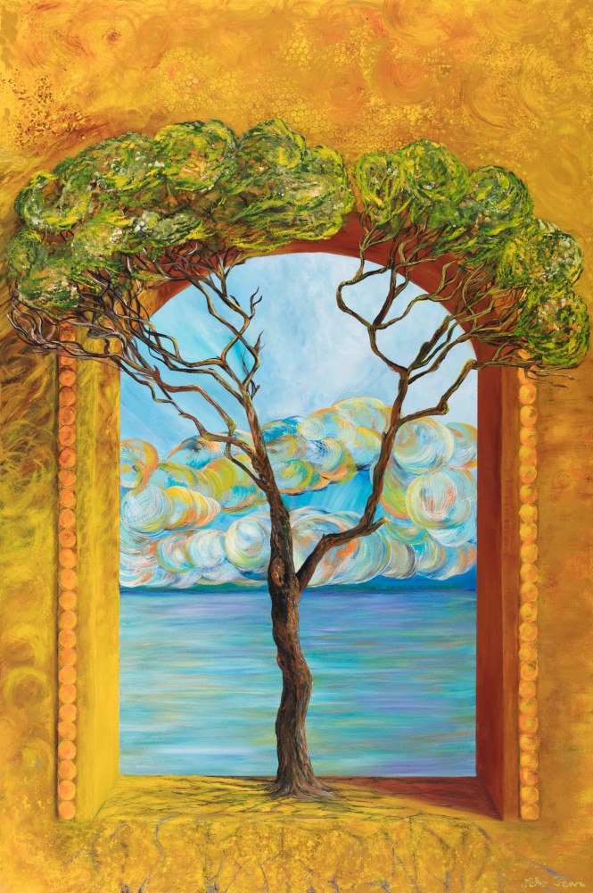 Fanni Mikó BREAKTHROUGH - 2024, ACRYLIC, CANVAS - 100 X 150 Dipinti