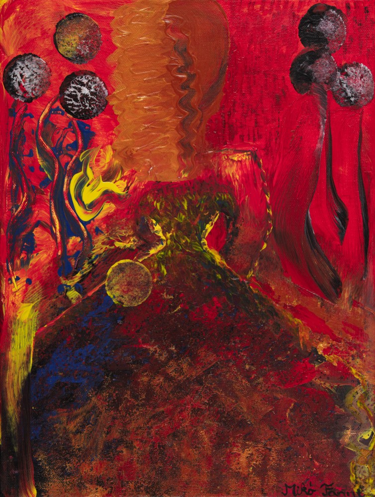 Fanni Mikó ILLUSION - 2023, ACRYLIC, CANVAS - 40 X 30 Dipinti