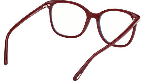 Tom Ford TF6089-B - 069 - 54 - CON LENTI CON FILTRO LUCE BLU-VIOLETTA Montature ottiche Burgundy Pillow (Rounded)