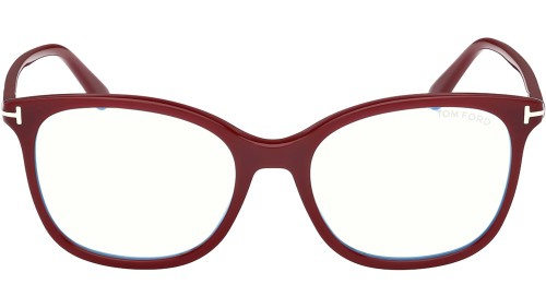 Tom Ford TF6089-B - 069 - 54 - CON LENTI CON FILTRO LUCE BLU-VIOLETTA Montature ottiche Burgundy Pillow (Rounded)