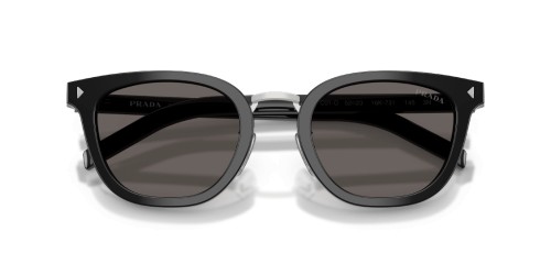 PRADA PR C01SD - 16K731 - 52 Occhiali da sole Black Pillow (Rounded)