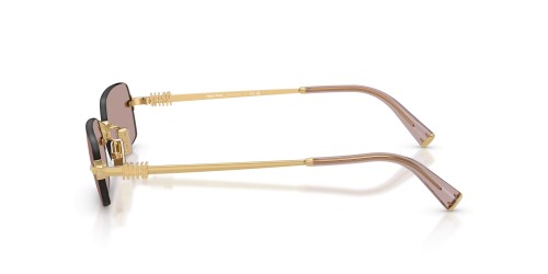 MIU MIU MU B50S - 5AK20I - 52 Occhiali da sole Gold Square