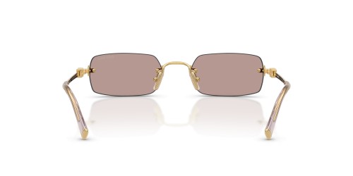 MIU MIU MU B50S - 5AK20I - 52 Occhiali da sole Gold Square