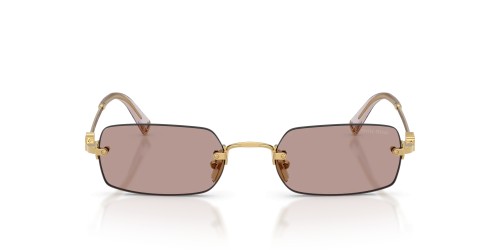 MIU MIU MU B50S - 5AK20I - 52 Occhiali da sole Gold Square