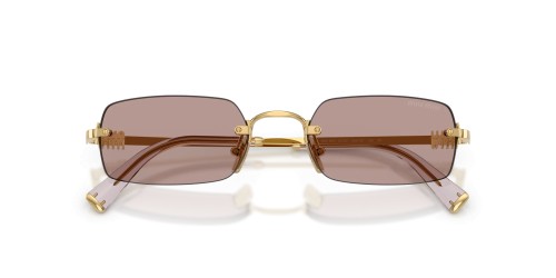 MIU MIU MU B50S - 5AK20I - 52 Occhiali da sole Gold Square