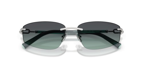 TIFFANY & CO. TF3114 - 60012G - 59 Occhiali da sole Silver Square