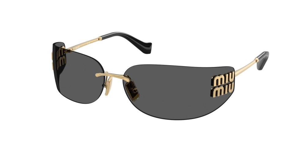 MIU MIU MU A51S - 5AK5S0 - 75 Occhiali da sole Gold Shield