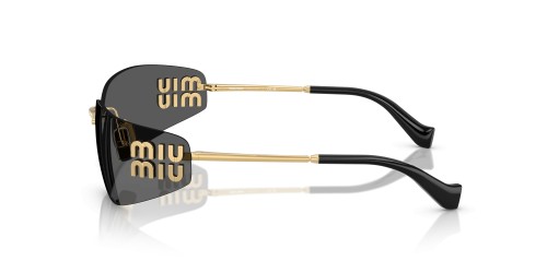 MIU MIU MU A51S - 5AK5S0 - 75 Occhiali da sole Gold Shield