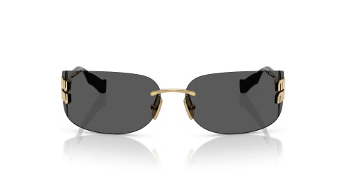 MIU MIU MU A51S - 5AK5S0 - 75 Occhiali da sole Gold Shield