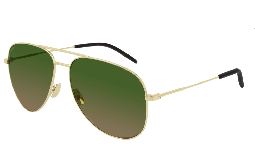 Saint Laurent SL CLASSIC 11 - 052 - 59 Occhiali da sole Gold Pilot (Aviator)