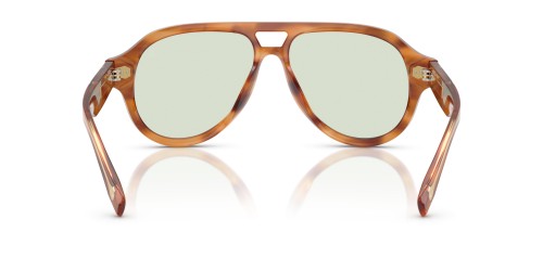 BRUNELLO CUCINELLI BC4017S - 102221 - 57 - CON LENTI TRANSITIONS Occhiali da sole Havanna Pilot (Aviator)