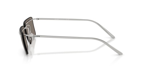 PRADA PR C53S - 1BC60N - 60 Occhiali da sole Silver Rectangle