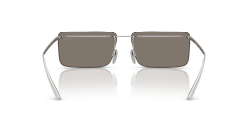 PRADA PR C53S - 1BC60N - 60 Occhiali da sole Silver Rectangle