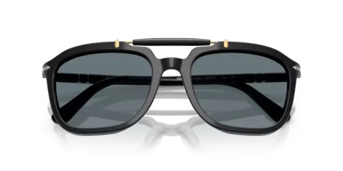 Persol PO0203S - 95/3R - 57 - CON LENTI POLARIZZATE Occhiali da sole Black Square