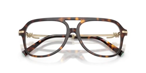 TIFFANY & CO. TF2283 - 8015 - 56 Montature ottiche Havanna Pilot (Aviator)