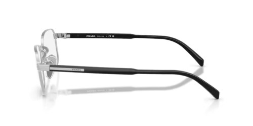 PRADA PR C50VD - 1BC1O1 - 55 Montature ottiche Silver Square