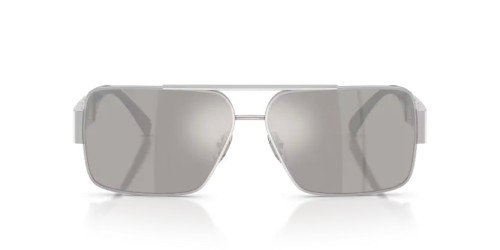 VERSACE VE2290 - 10016G - 61 Occhiali da sole Silver Rectangle