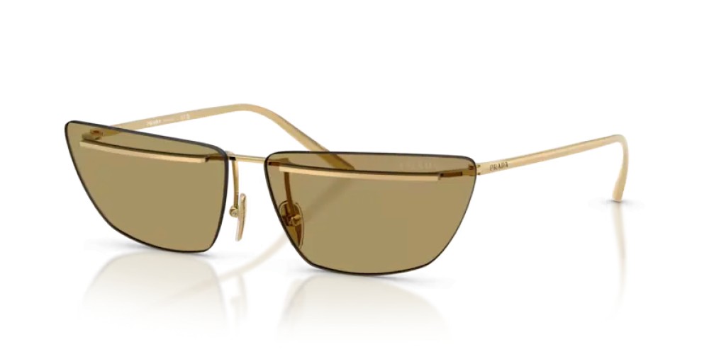 PRADA PR C52S - 5AK70G - 64 Occhiali da sole Gold Butterfly