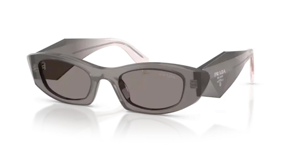PRADA PR B16S - 20F80Q - 50 Occhiali da sole Gray Oval