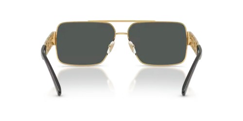 VERSACE VE2290 - 100287 - 61 Occhiali da sole Gold Rectangle