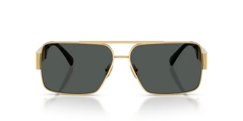VERSACE VE2290 - 100287 - 61 Occhiali da sole Gold Rectangle