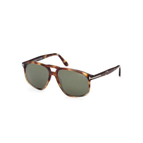 Tom Ford FT1000 PIERRE-02 - 56N - 58 Occhiali da sole Havanna Pilot (Aviator)